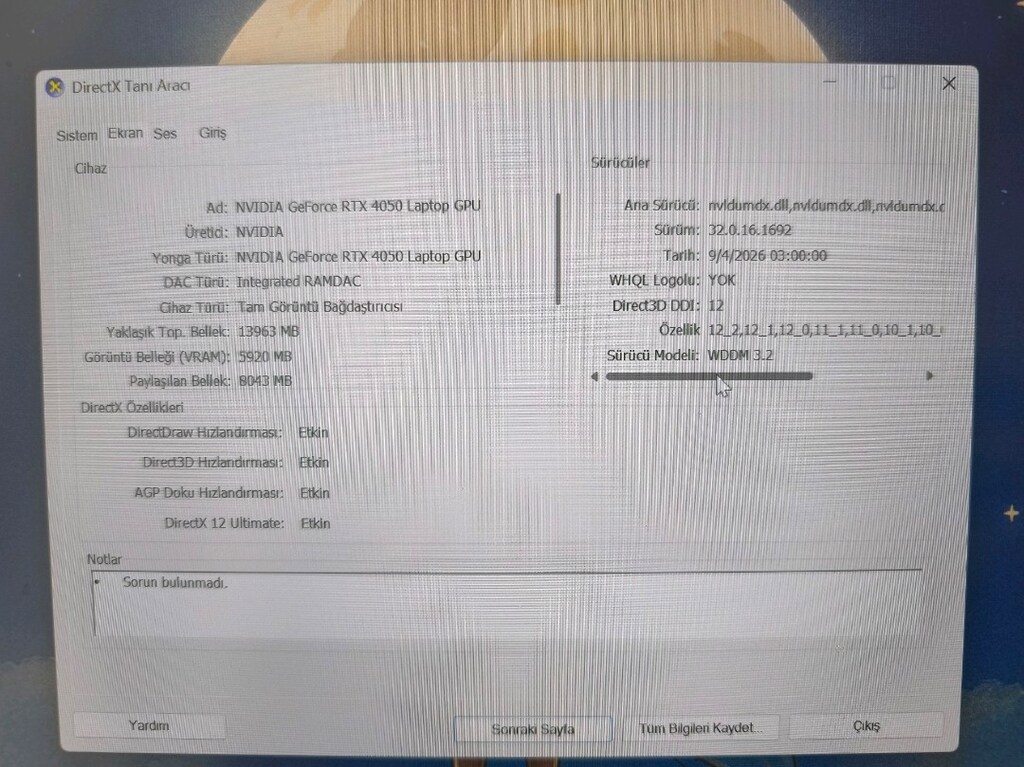 Acer Nitro 16 | 16" 165Hz Oyuncu Ekipmanları Hediye - 6