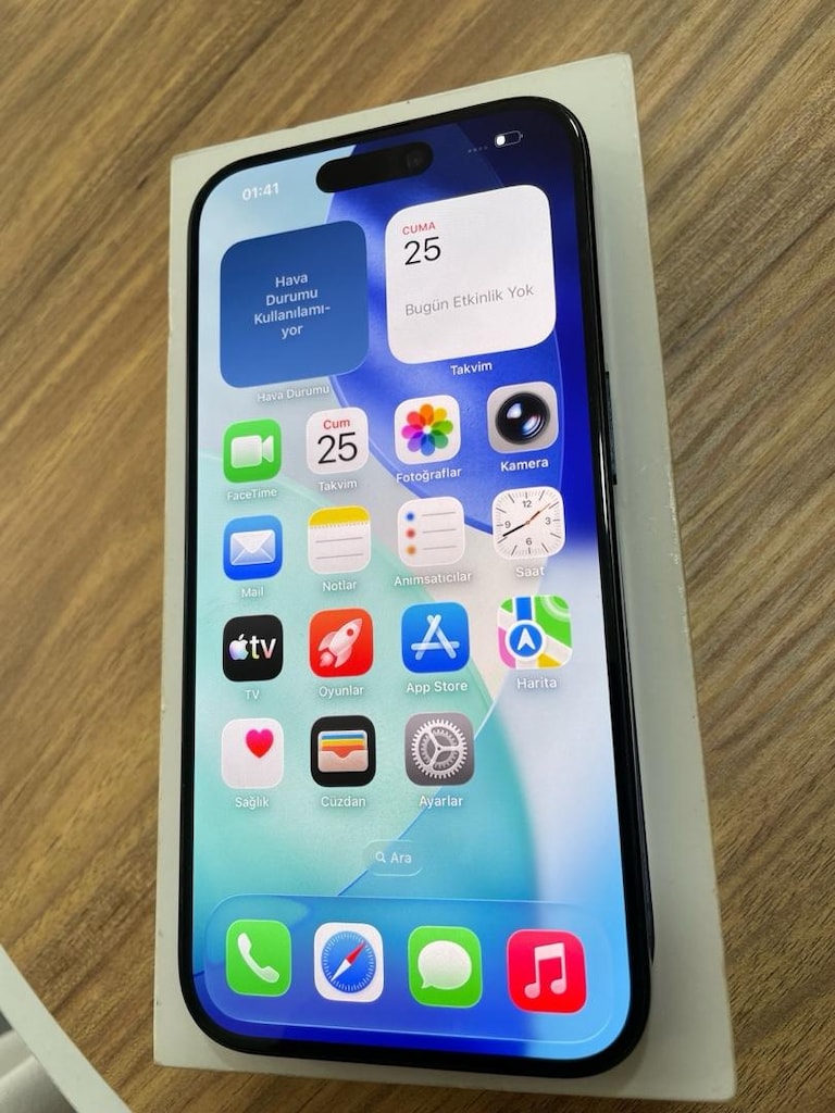 İPHONE 15 PRO 128 GB PİL SAĞLIĞI 79 YILI DEVİRİR YD - 12