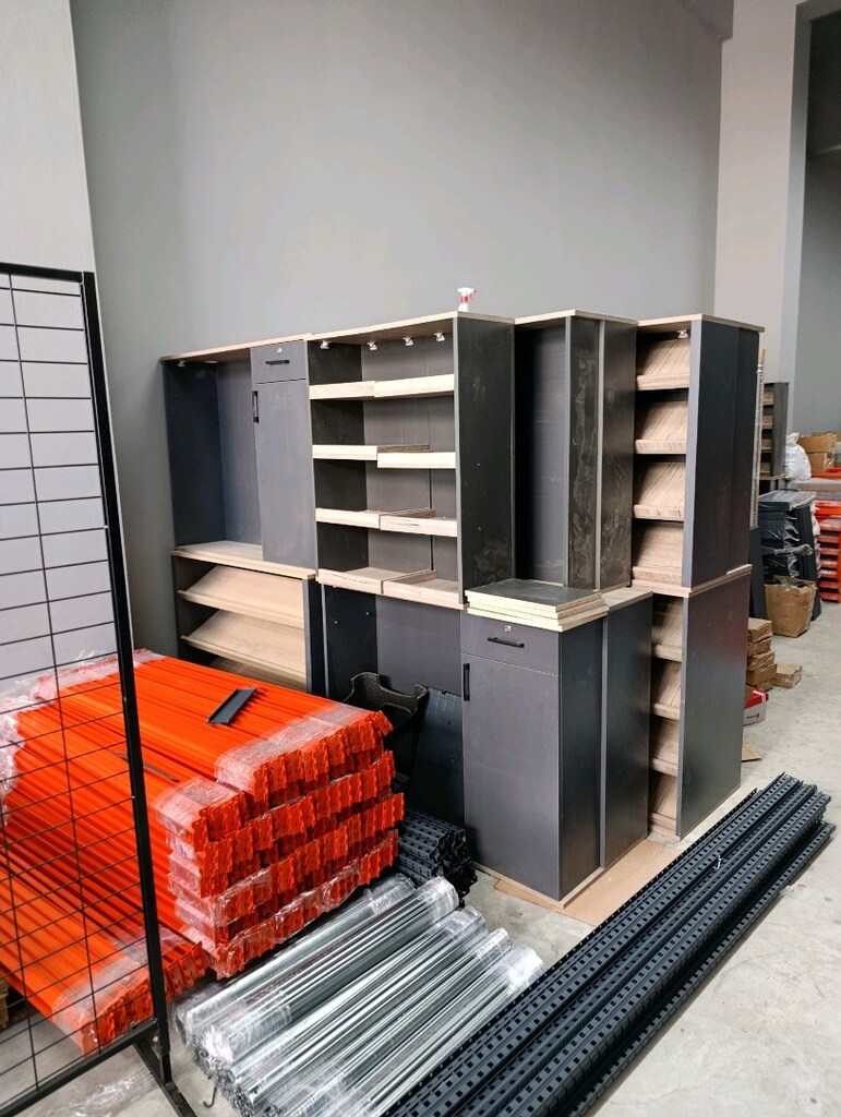 market raf dükkan raf delikli raf hırdavat raf 1 KALİTE - 7