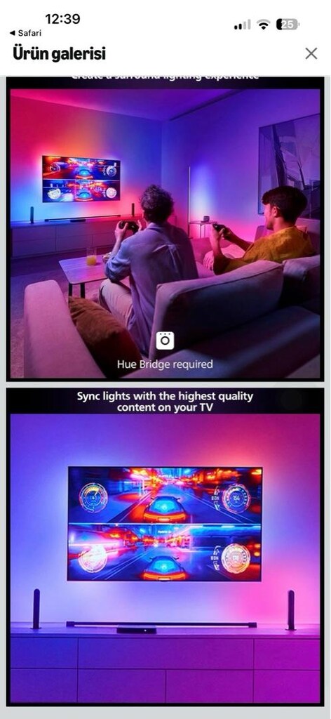 PHILIPS HUE KOMPLE SET ( SYNC 2 ) - 3