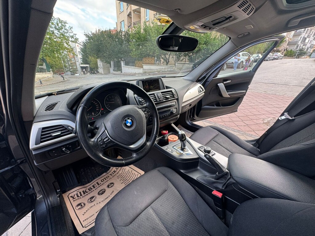 2014 MODEL BAKIMLI BMW 116i JOY EDITION - LANSMAN RENGİ / SUNROOFLU - 5
