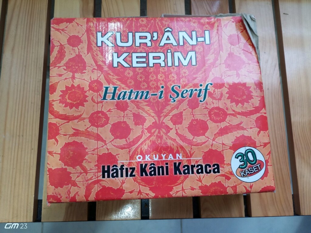 Kuran'ı Kerim hatmi Şerif kaset seti - 10