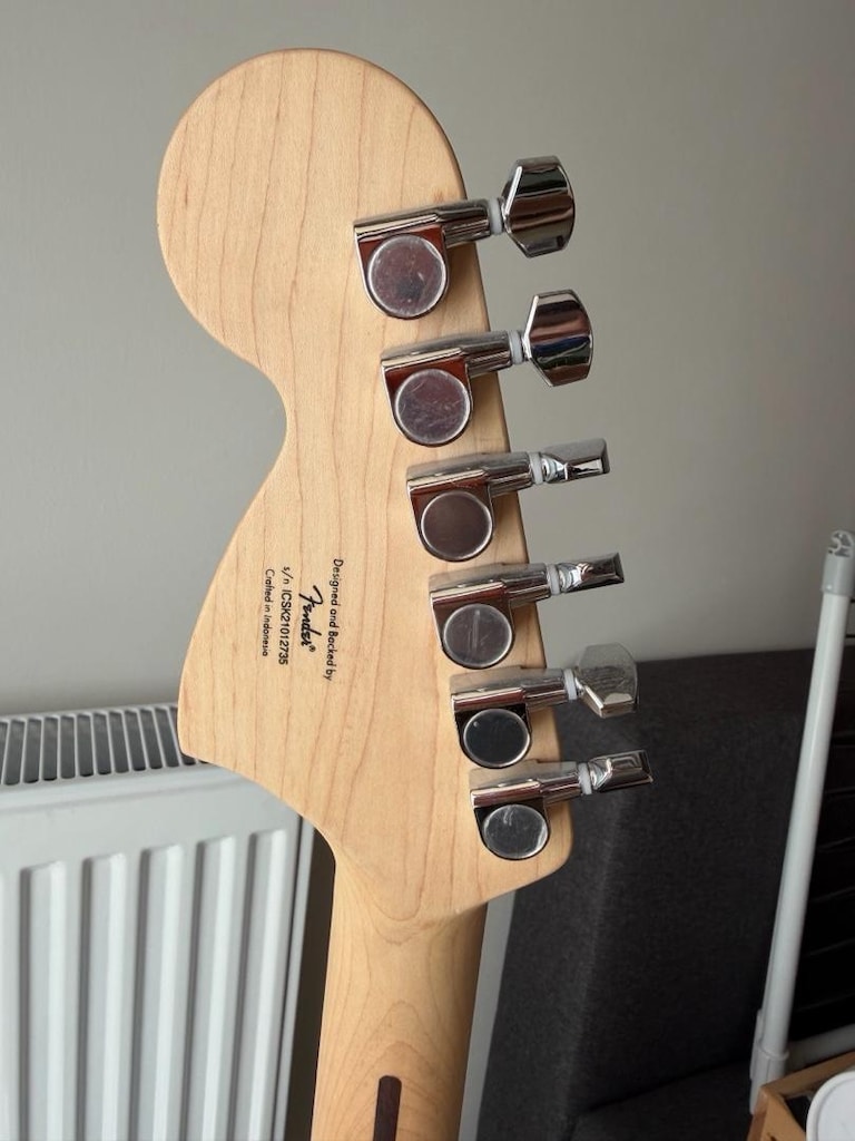 fender standart elektro gitar - 7