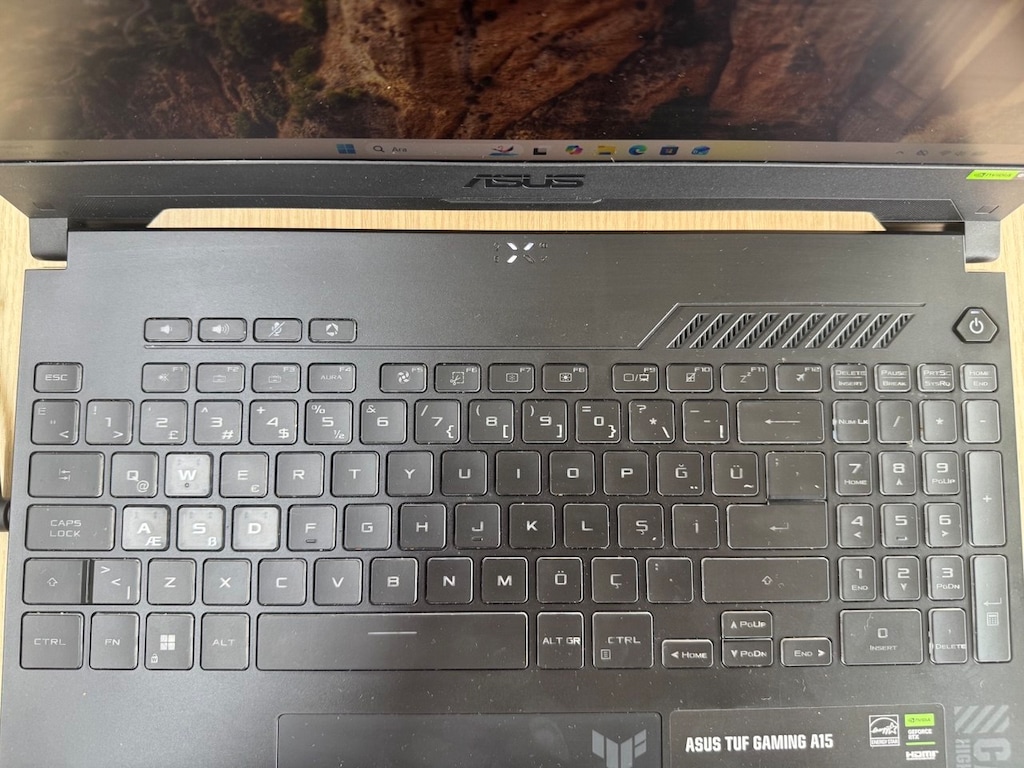 ASUS TUF A15 * RYZEN 9 8945H İŞLEMCİ *32GB DDR5 RAM *2TB SSD *4070 E.K - 5