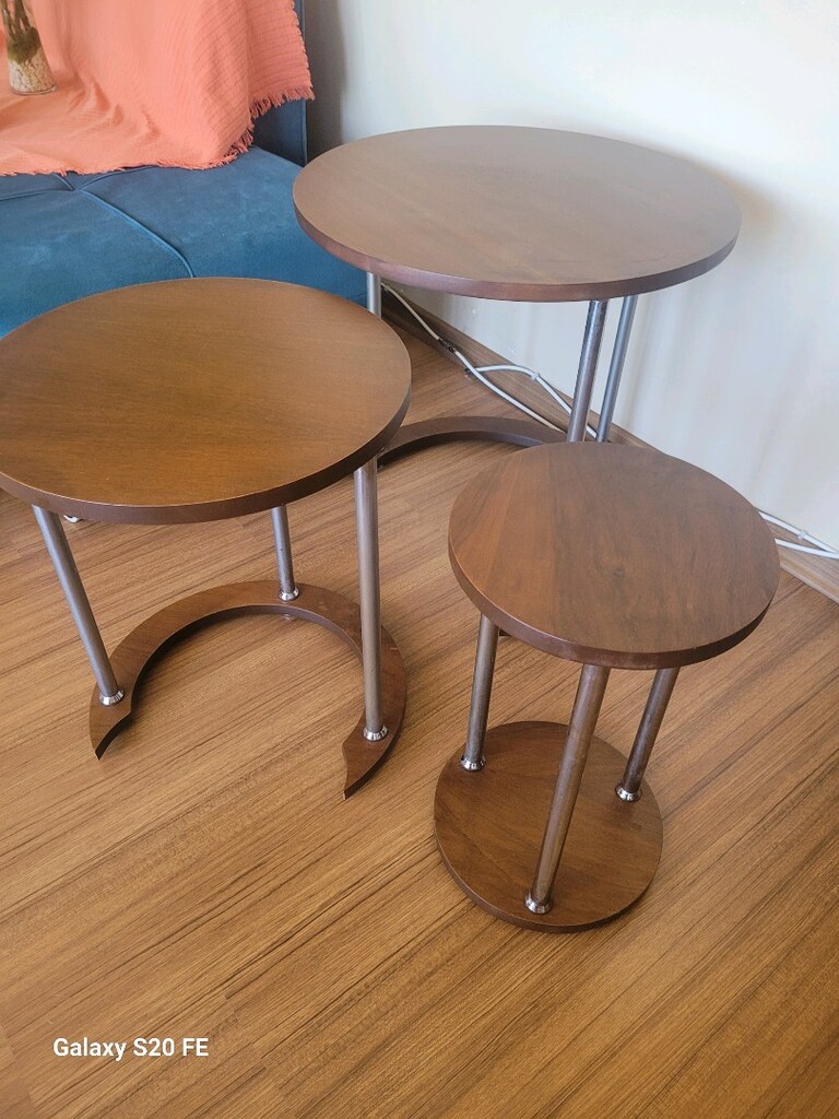 3 lü zigon sehpa - 3