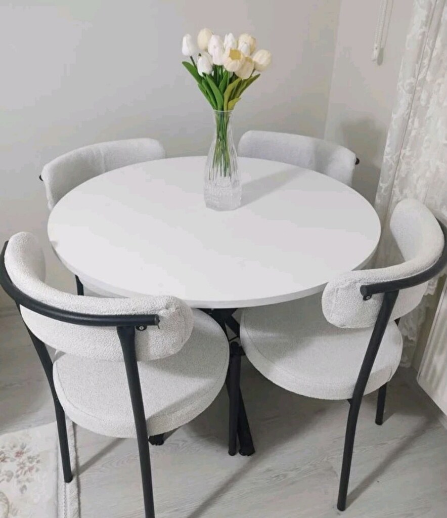 KALİTELİ YEMEK MASASI TAKIMI EV MUTFAK İÇİN - 16