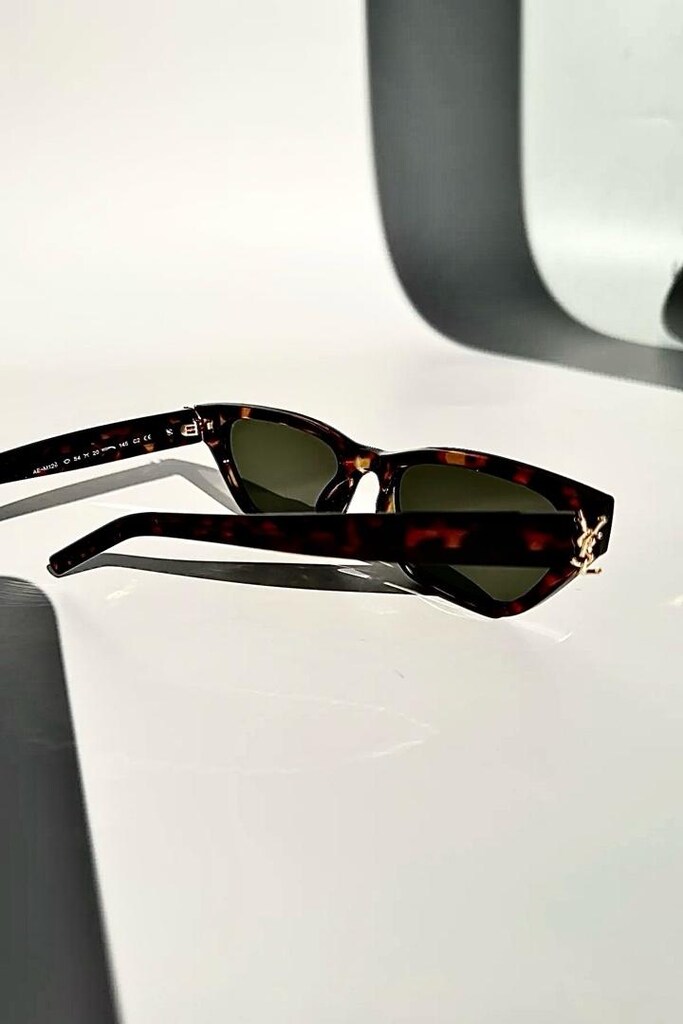 ‼İTHAL/SIFIR/Yves Saint Laurent M127,UV400 Gradyan Lens Kadın - 7