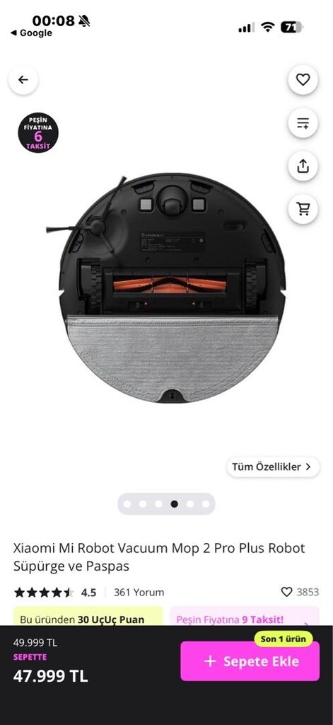 Xiaomi mop pro - 2