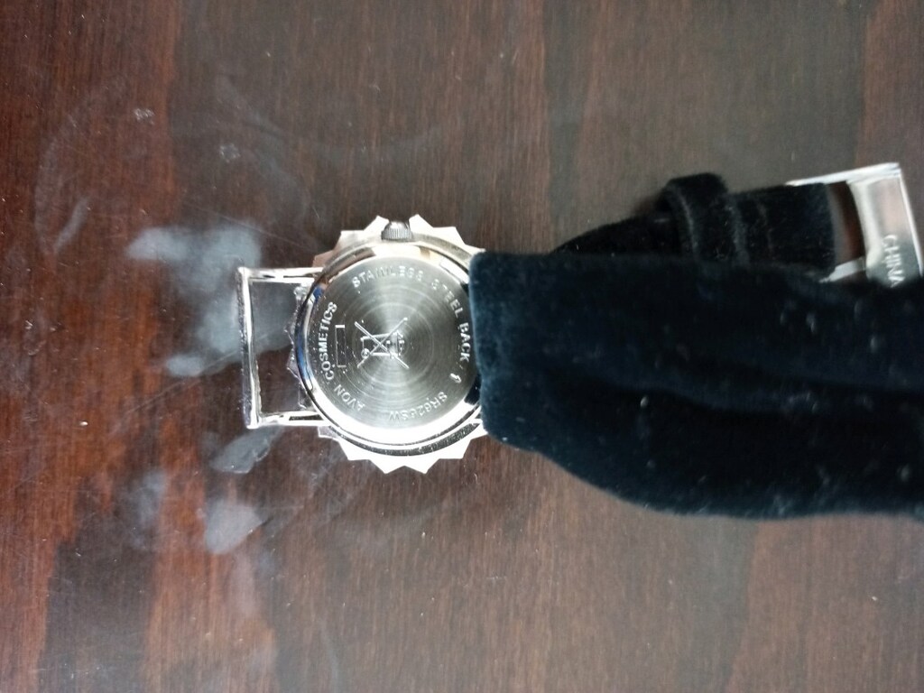 sıfır ürün kenar çerçevesi parlak taşlı avon bayan saat - 4