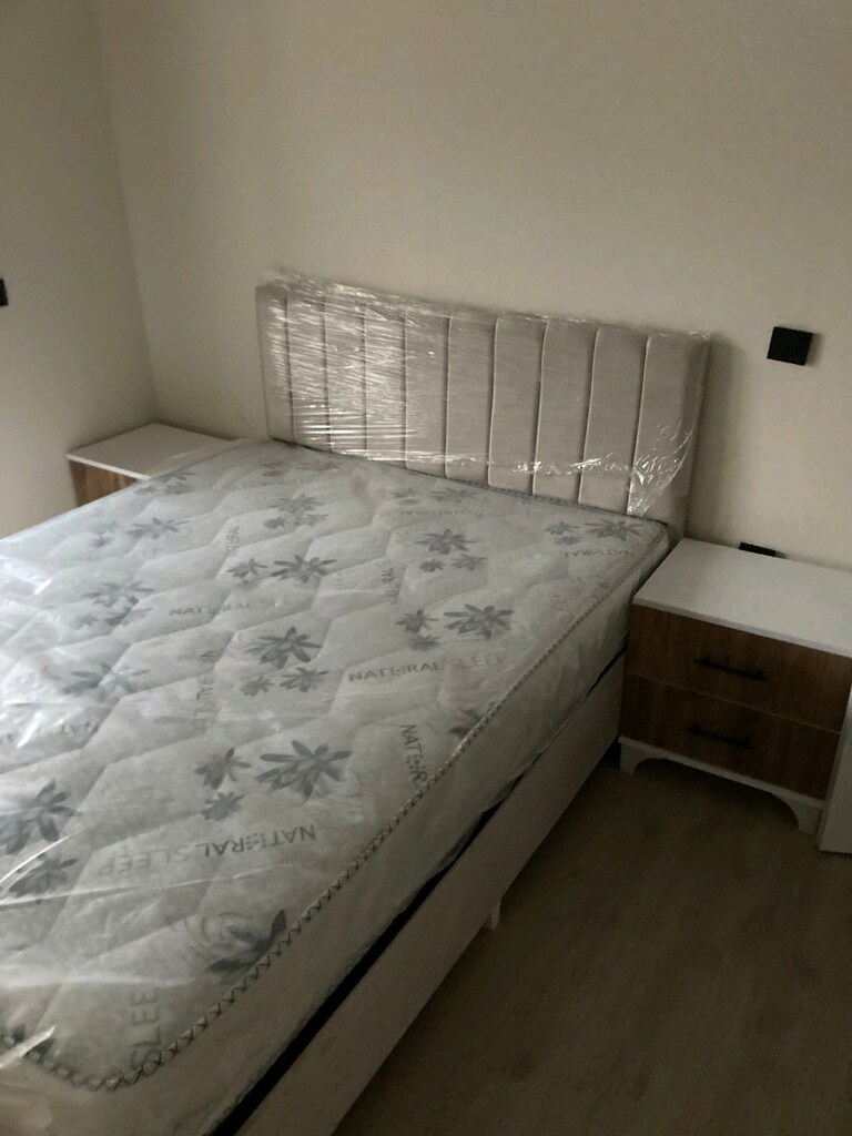 Cift kişilik baza ( kör bazalı) ,başlık, yatak. Her renkte üretilir - 2