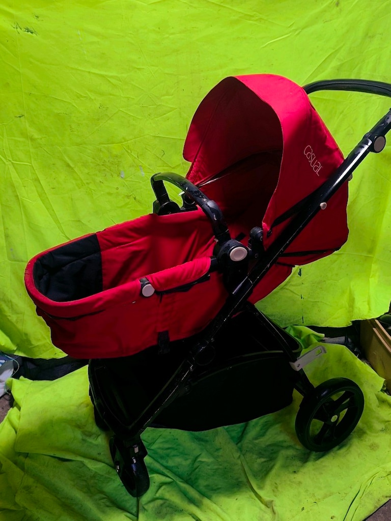 casual marka çift yönlü bebek arabası - 6