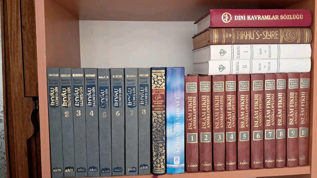 FIRSAT: 150+ CİLTLİK DEV İSLAMİ ESERLER KÜTÜPHANESİ MOTOSİKLET TAKASLI - 9