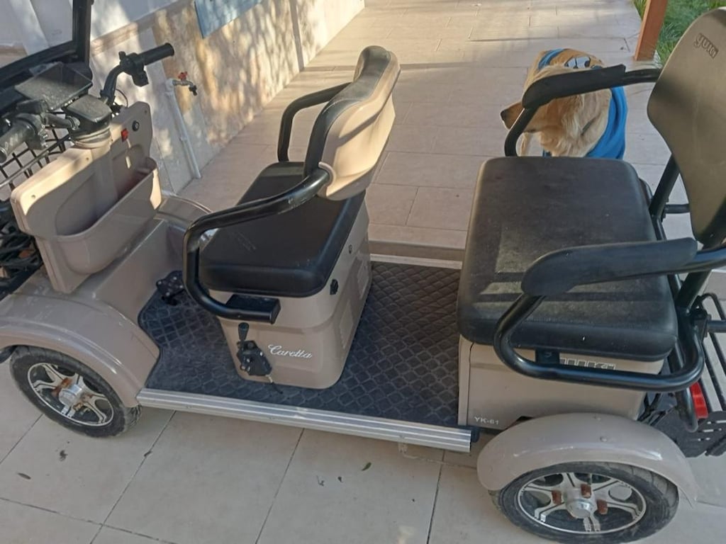 YÜKİ CARETTA 4 kişilik elektrikli plaj motoru - 4