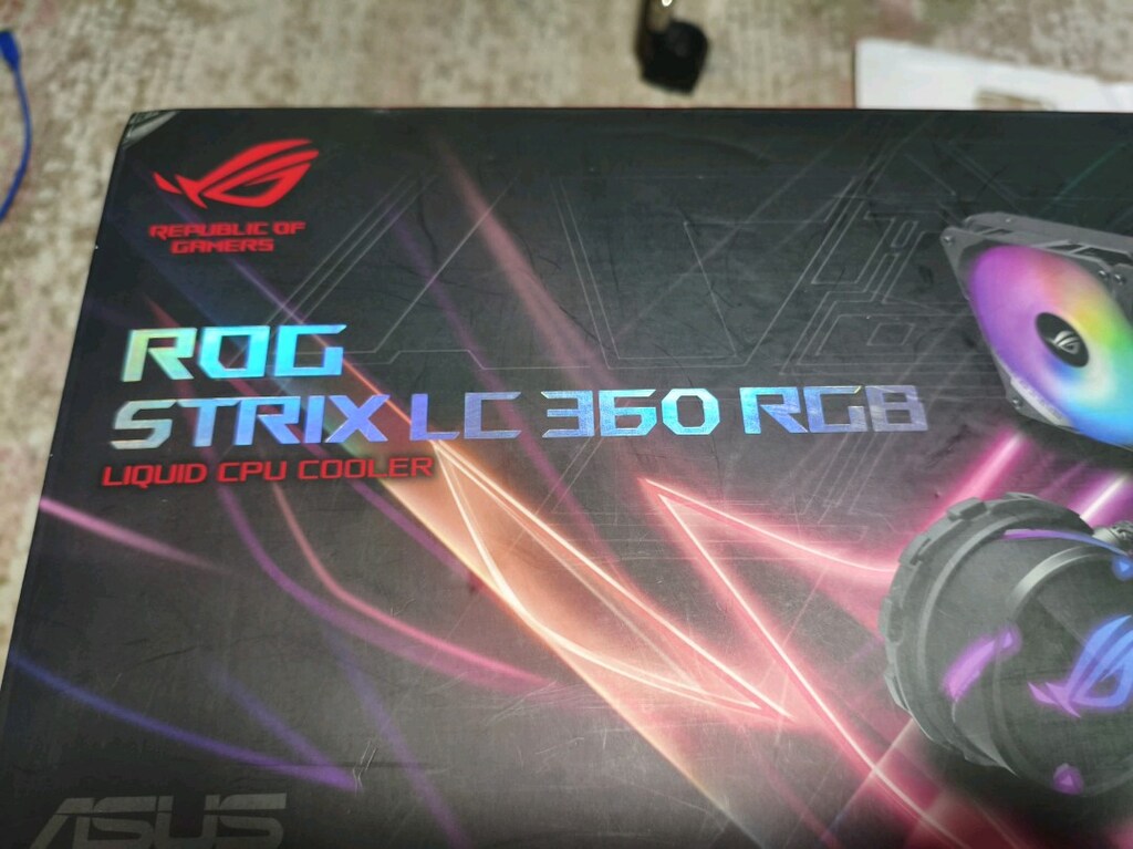 Asus rog STRİX LC 360 RGB sıvı soğutma - 2