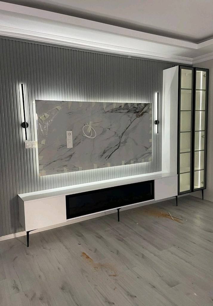 Duvar Paneli Duvar Ünitesi mdf sıfır - 3