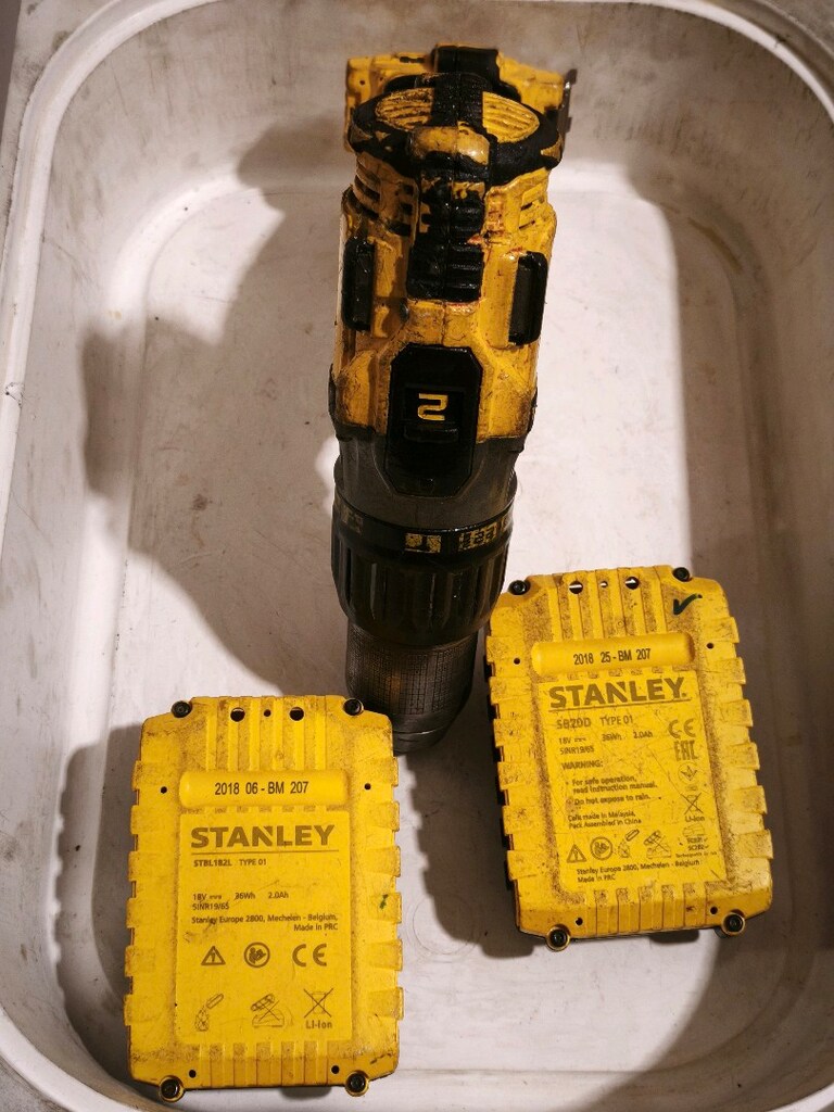 ORİJİNAL STANLEY 18 VOLT SORUNSUZ ÇALIŞAN MATKAP - 4