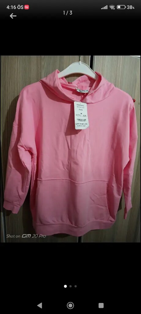 Pempe kapüşonlu sweatshirt