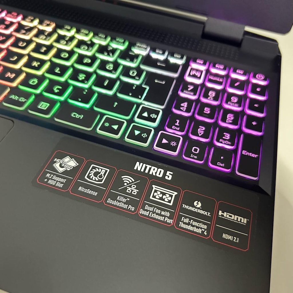 RTX4060 Acer Nitro Gaming Laptop 140watt - 2