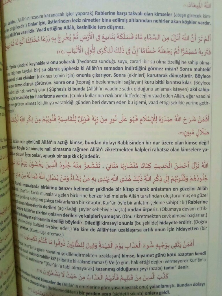 İNİŞ SIRASINA GÖRE KURANI KERİM MEALİ - 4