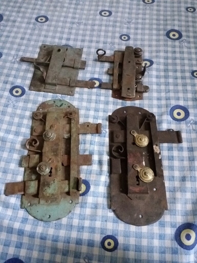 Eski, koleksiyonluk kapı kilitleri - 7