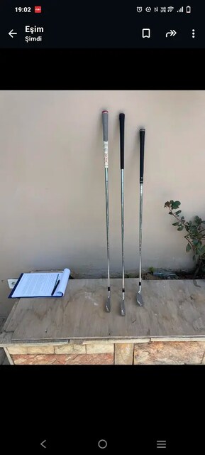 Golf sopası çok iyi durumdadır