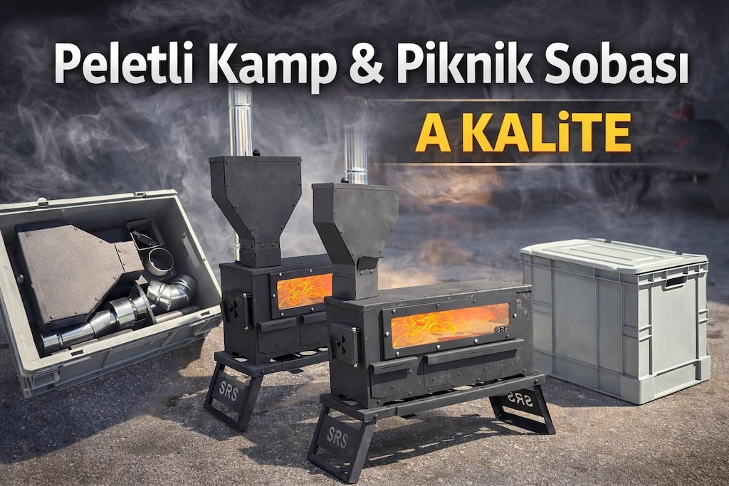 PELETLİ KAMP SOBASI A KALİTE