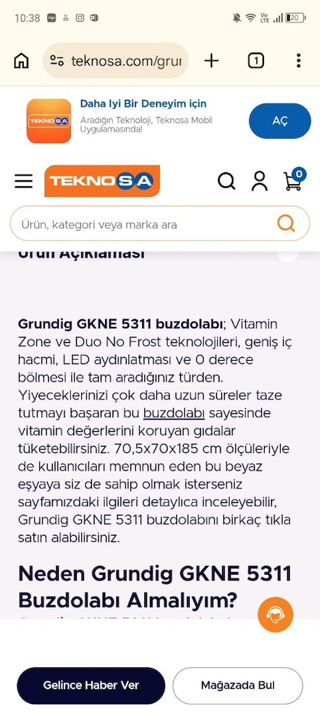 acil satılık grundıg buzdolabı - 5