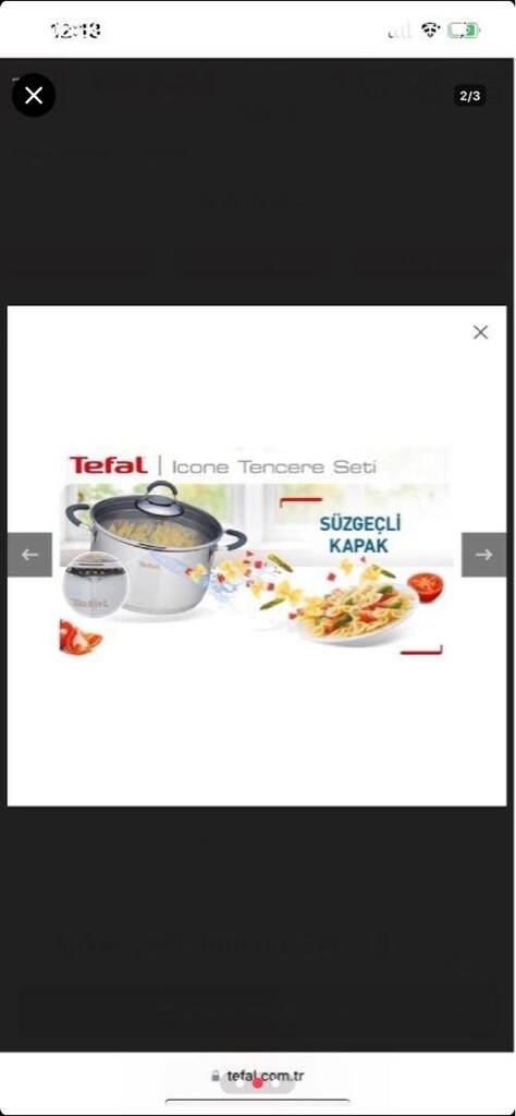tefal Çelik tencere seti - 3