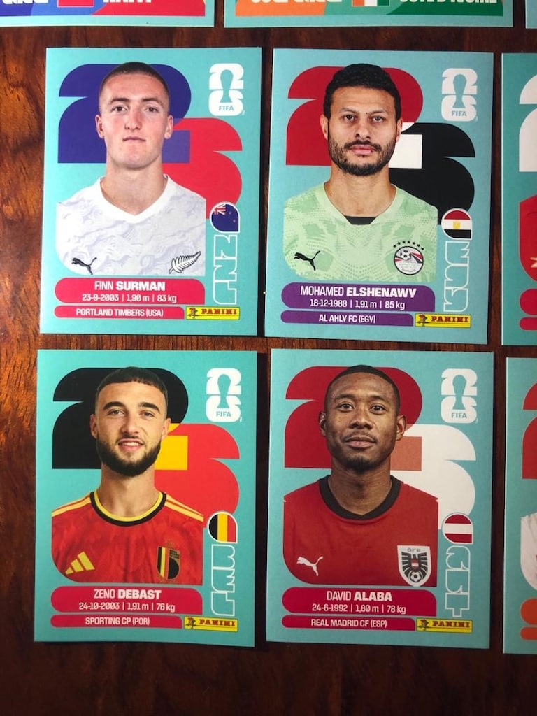 Panini Dünya Kupası 2026 sticker lot - 6