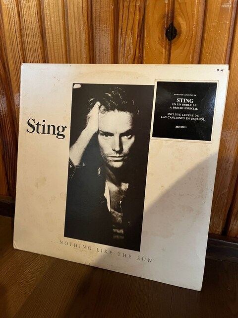 Sting Nothing Like The Sun Plak