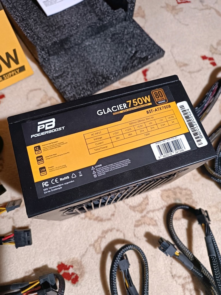 750 Wat Powerboots Glacier güç kaynağı - 3