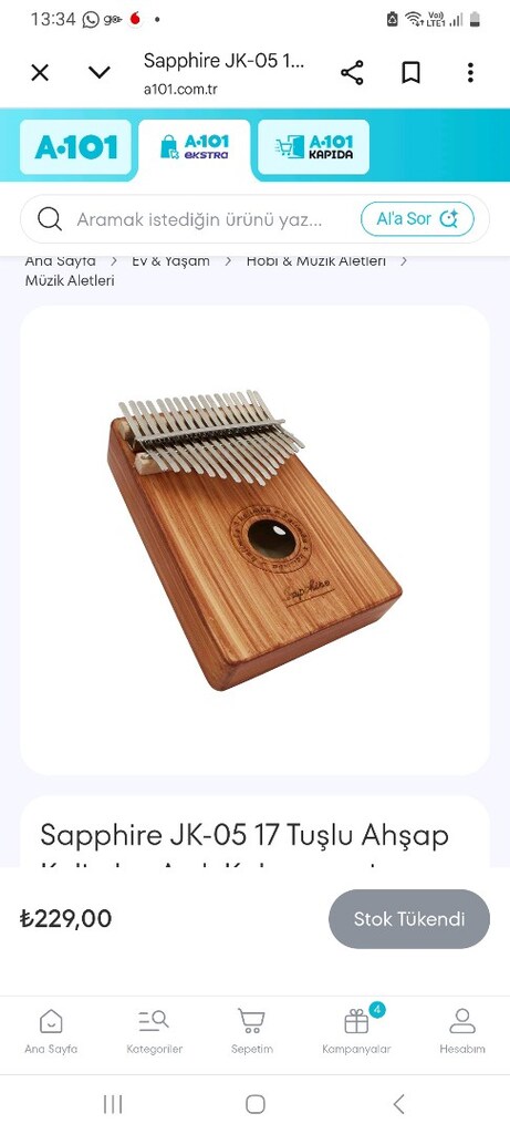 kalimba müzik aleti - 3
