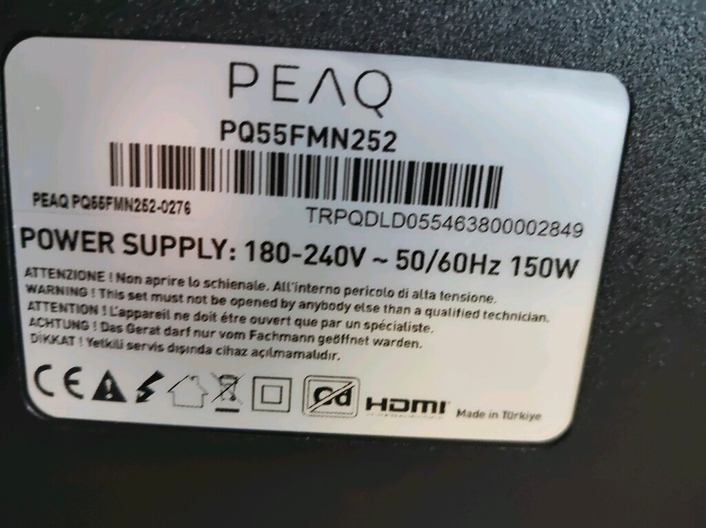 PEAQ LC TV - 5