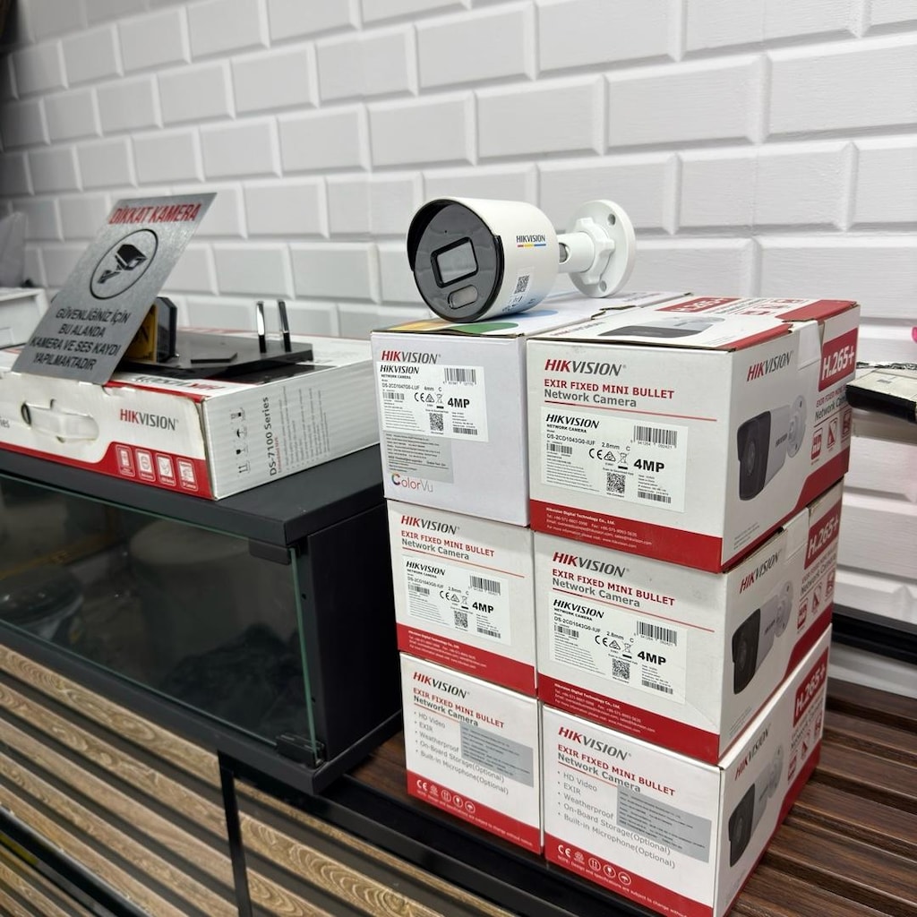 Temiz Hikvision Kamera Sistemi 4TB Harddiskli - 2