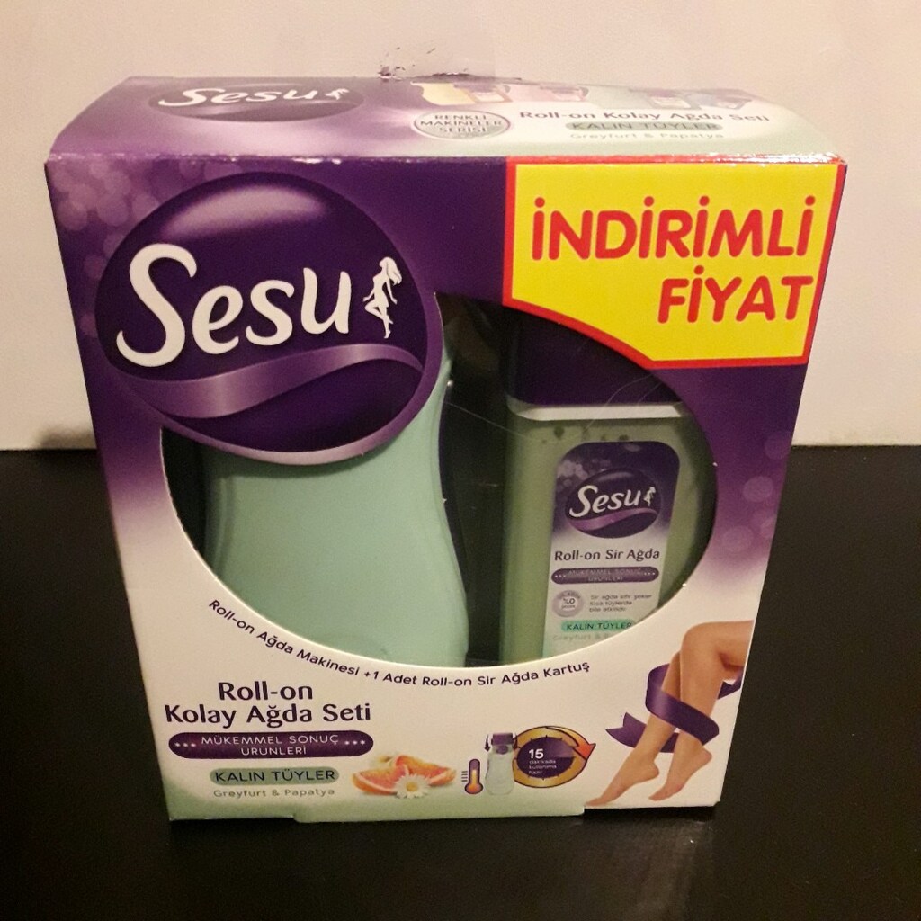 Sesu Kartuş Ağda Seti - 2