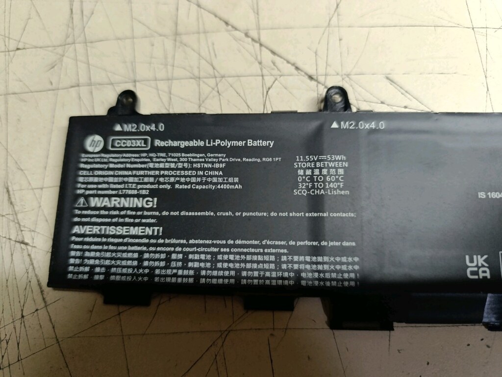 Orijinal HP CC03XL Laptop Bataryası - 2