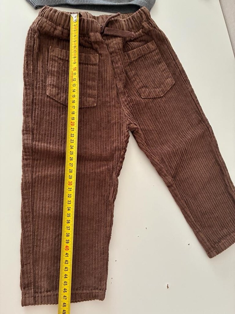 H&M Tilki Kazak Pantolon Bebek Takımı - 3