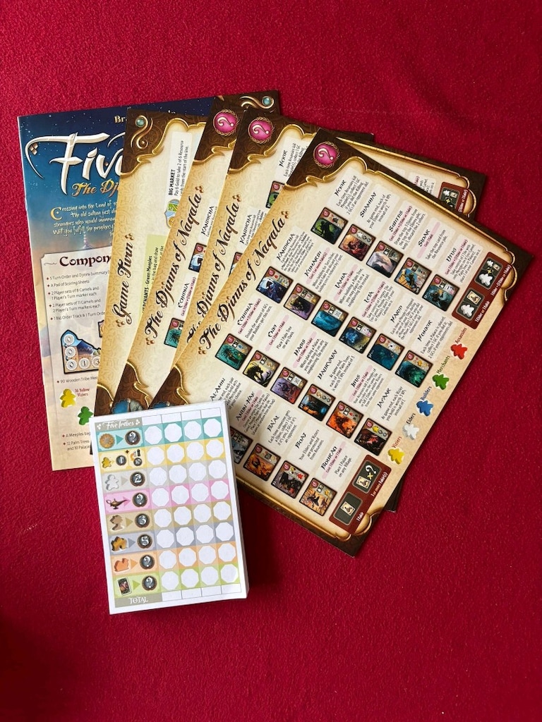 Five Tribes Boardgame - 5