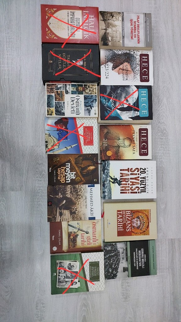 Sıfır ve 2. el kitaplar Tarih Edebiyat Kişisel Gelişim - 2