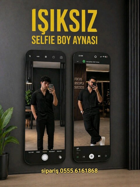 selfi aynası işyeri ev dekor selfi boy aynası