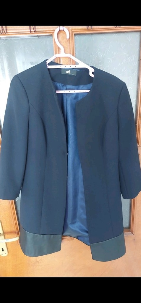AdL lacivert şık blazer ceket - 3