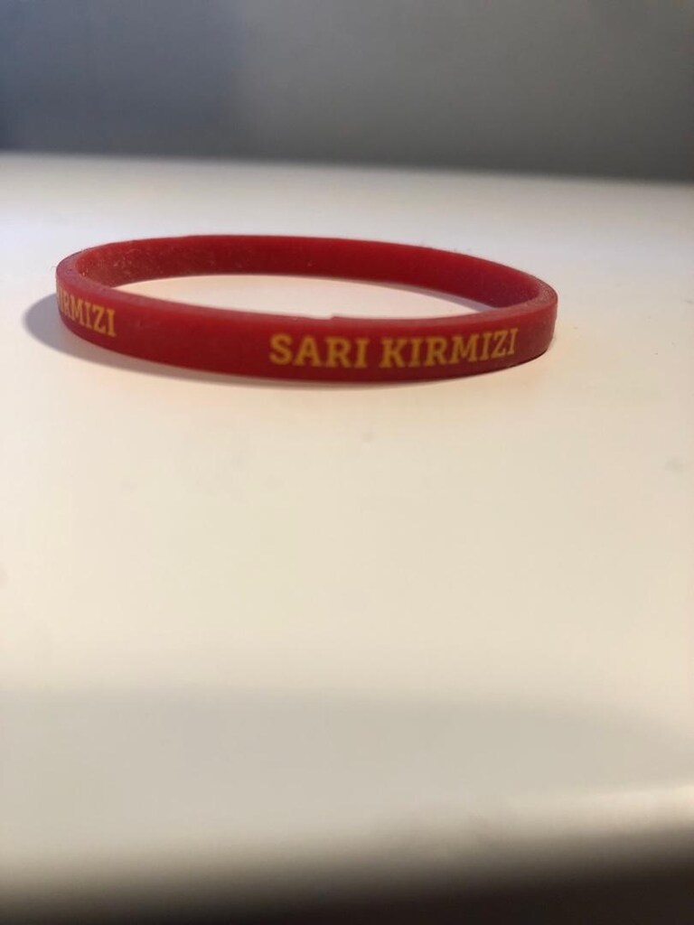 Galatasaray Sarı Kırmızı Çocuk Bileklik — görsel 2/3