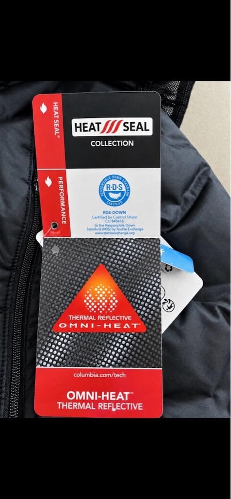 Sıfır Etiketli Columbia Walker Mill Heat Seal Omni-Heat Kaz Tüyü Yelek - 7