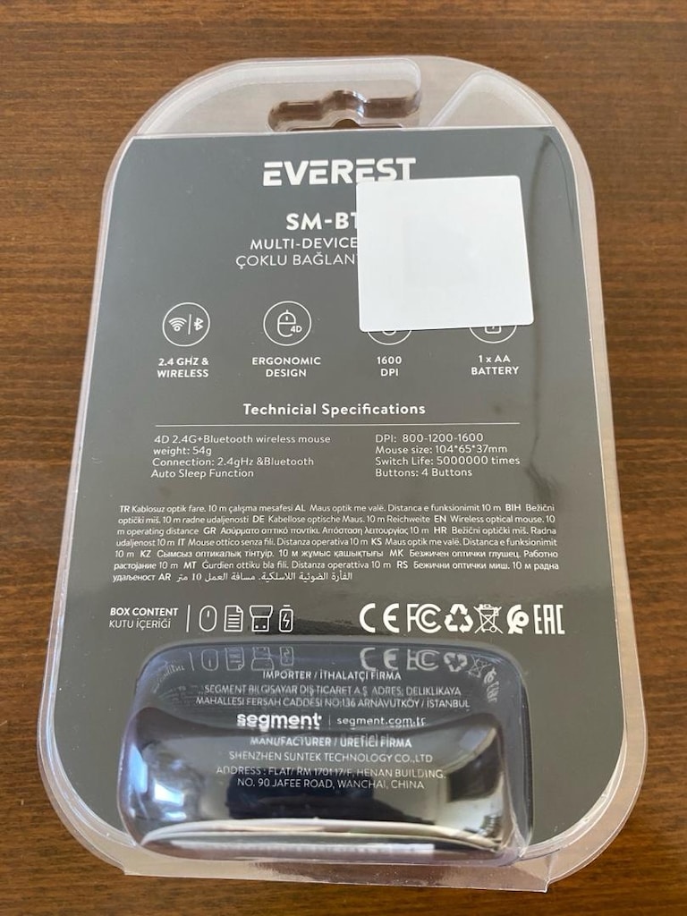 Everest kablosuz mouse - 2