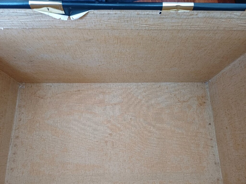 Amerikan Vintage Sandik. 60 yıllık. çok temiz - 3