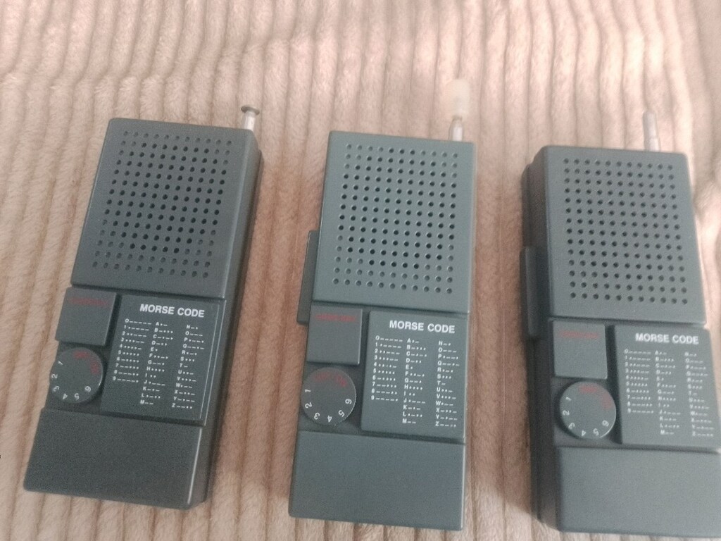 mors alfabesi olan çalışır vaziyette telsiz - 4