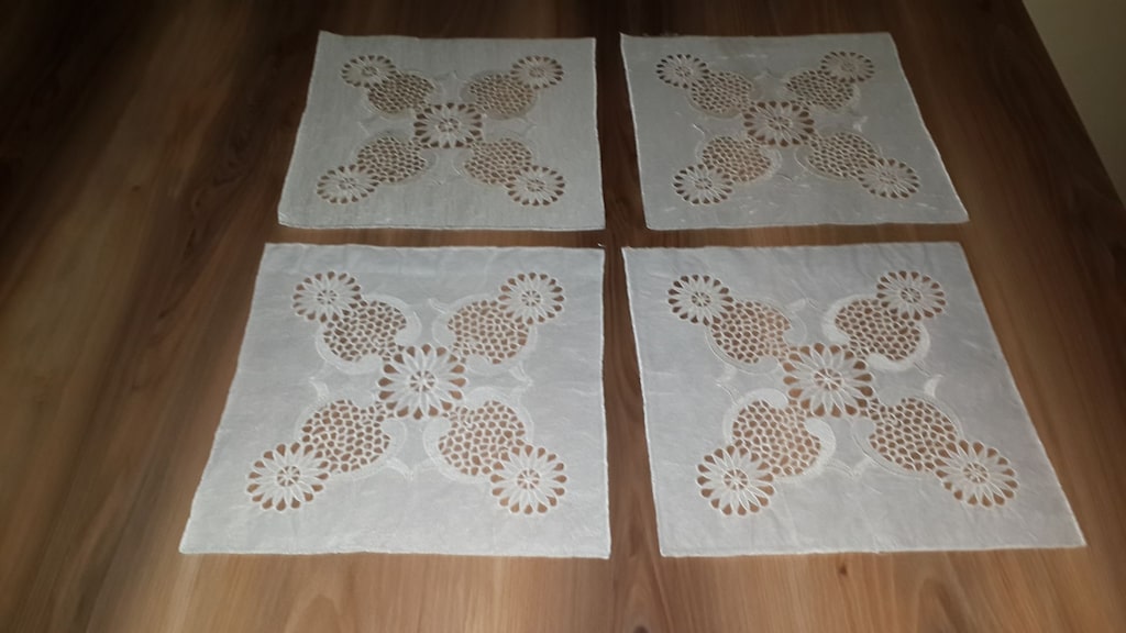 4lü 30x30cm örtü takımı ambalajlı Sıfır - 4