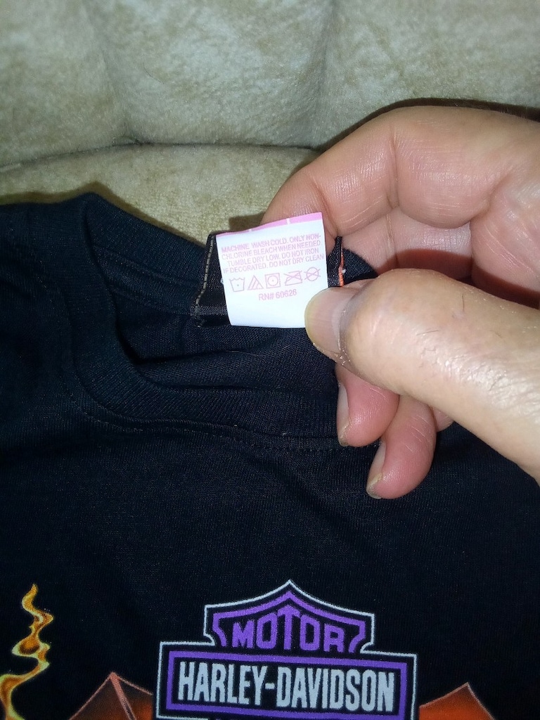 Harley Davidson siyah motifli çocuk t-shirt orijinal - 6