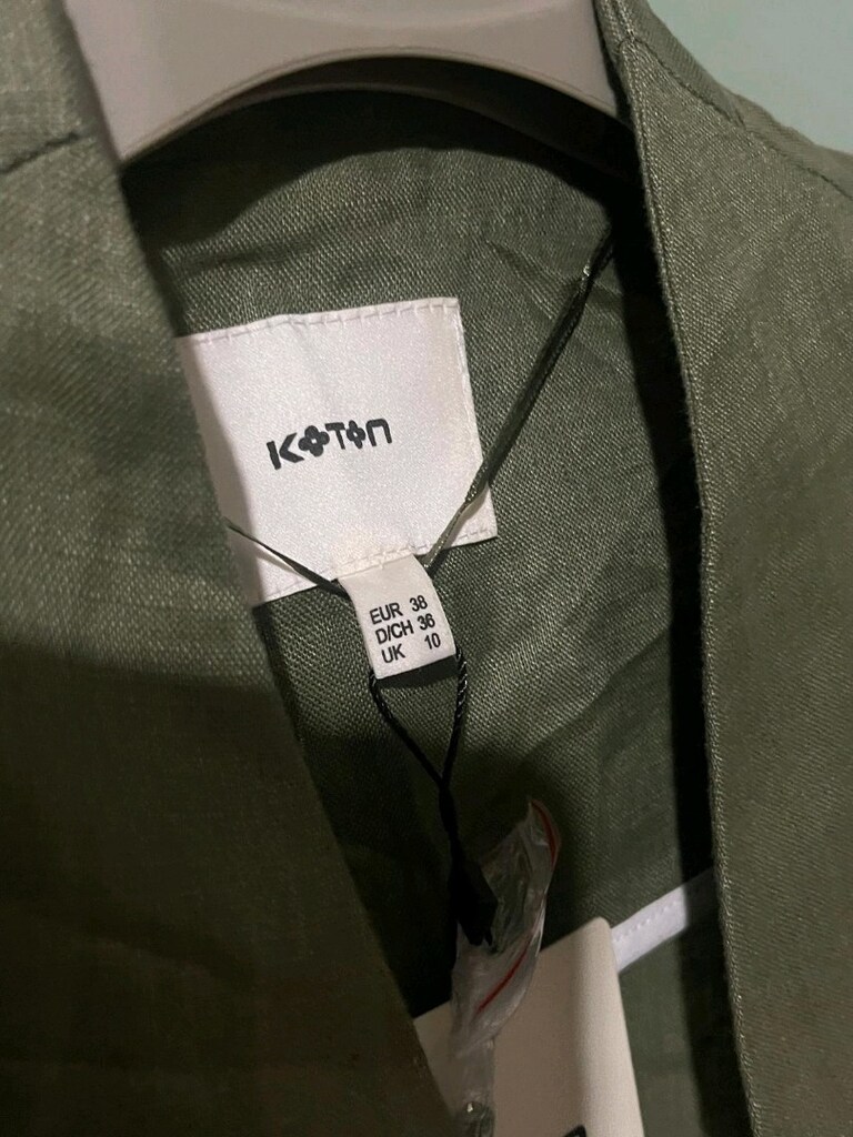 bayan keten ceket - 6