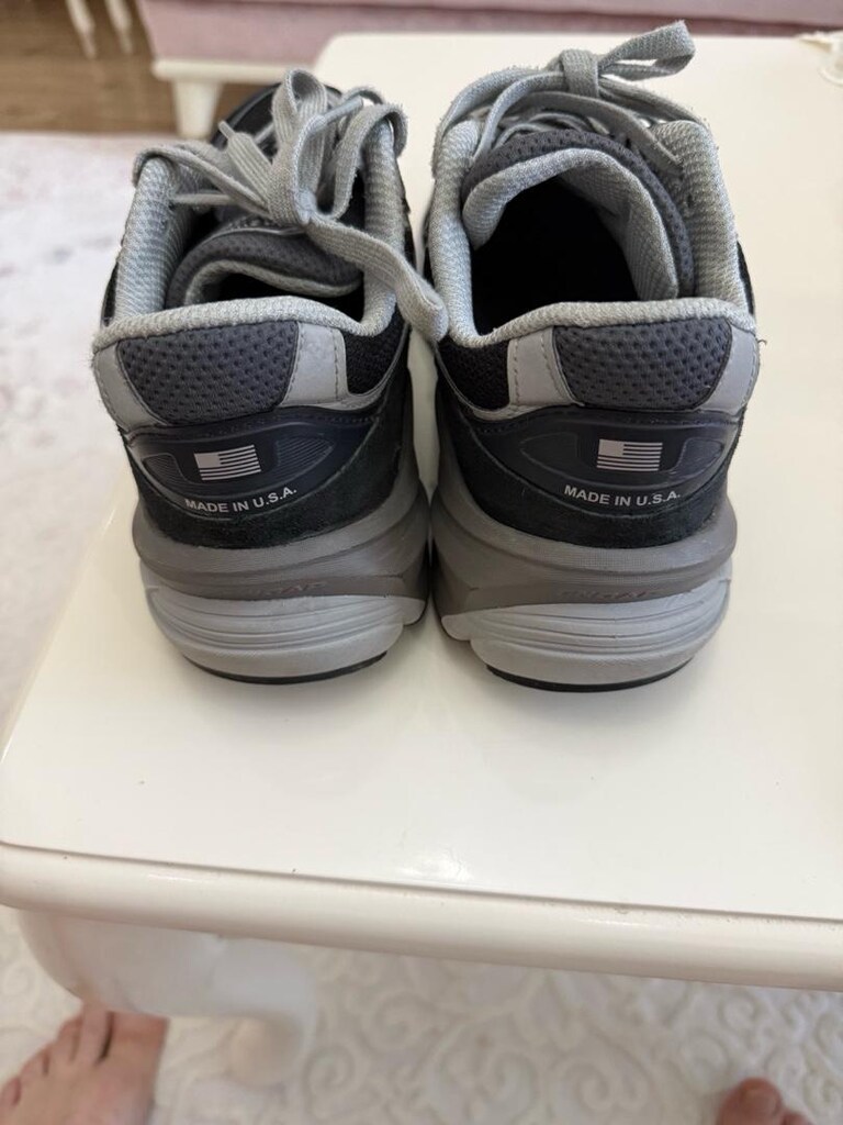 Orijinal New Balance 990 model Siyah erkek Spor Ayakkabı - 5